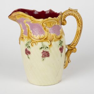Pichet Barbotine Céramique Style d’Onnaing – France, Art Nouveau – XIXe siècle