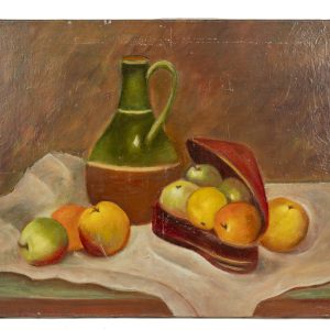 Nature morte à l’huile sur toile - Rivière Daria