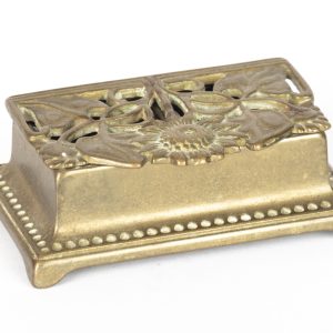 Boîte ancienne en laiton - Style Art Nouveau
