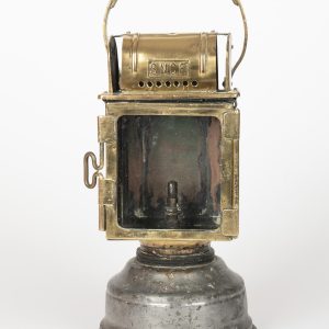 Lampe SNCF en laiton et métal - Vintage ferroviaire