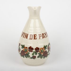Pichet en faïence émaillée - Digoin Sarreguemines (années 1960)