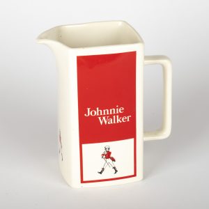 Pichet publicitaire Johnnie Walker en céramique