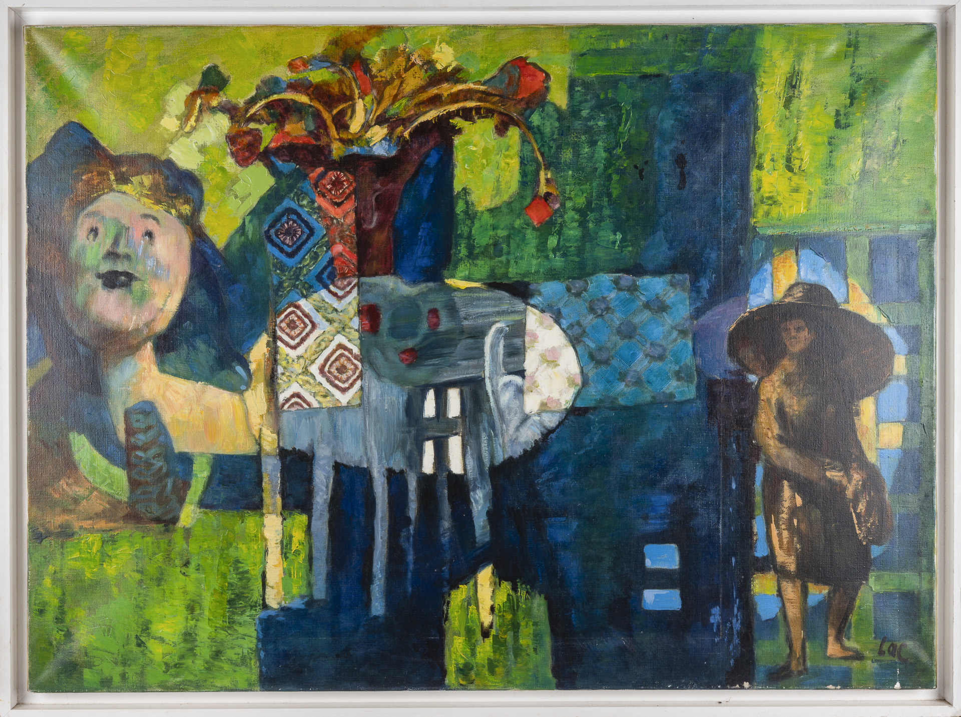 Henri-Louis Lacouchie (1921-2014) – Fenêtre sur cour n°7