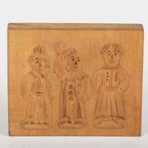 Moule à gâteau en bois sculpté