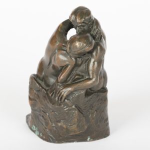 Statue en bronze “Le Baiser” d’Auguste Rodin