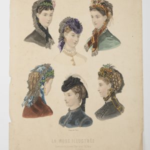 Série de 10 Planches de Mode Ancienne – L’Illustrateur des Dames & La Mode