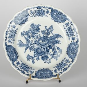 Assiette en porcelaine fine - Ridgway Staffordshire, Angleterre