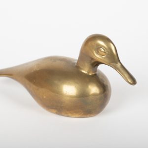Canard en laiton vintage