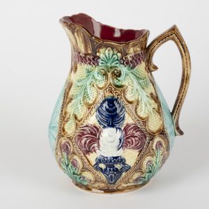 Pichet ancien en barbotine – Modèle Entrelacs – Mouzin-Lecat