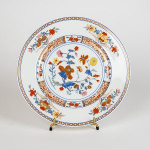 Assiettes en porcelaine Bernardaud Limoges - Modèle “Pondichéry”