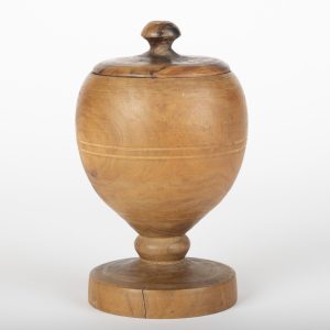 Boîte ancienne en bois de buis